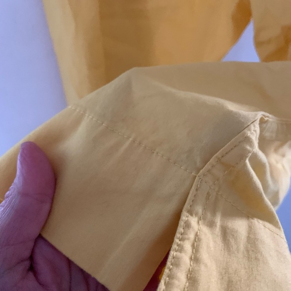 Land n’ Sea warm yellow capris size 16 NWT - Picture 6 of 8